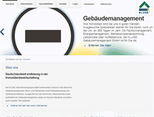 Tablet Screenshot of kluge-fm.de